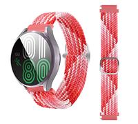 BoLuo 20mm Correa Reloj para Huawei Watch GT3 42mm / Watch GT2 42mm,Bandas Correa Nylon Reloj Brazalete Correa para Coros Pace 2 /Coros Apex 42mm /Ticwatch E3 /Polar Ignite/Polar Unite (rojo)