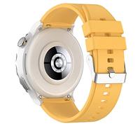 BoLuo 20mm Correa Reloj para Huawei Watch GT3 Pro 43mm /Huawei Watch GT3 42mm /Watch GT2 42mm, Bandas Correa Silicone Reloj Brazalete Correa para Coros Pace 2 /Coros Apex 42mm / Ticwatch E3 (rubio)