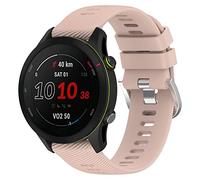 BoLuo 22mm Correa Reloj para Garmin Forerunner 255 Music/Forerunner 255,Bandas Silicone Reloj Brazalete para Garmin Venu 2 /Garmin Vivoactive 4 / Coros Vertix/Coros Apex 46mm /Apex Pro (rosado)