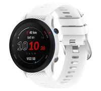 BoLuo 22mm Correa Reloj para Garmin Forerunner 255 Music, Venu 2, Vivoactive 4, Coros Vertix, Apex 46mm y Apex Pro - Bandas de Silicona (Blanco)