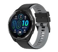 BoLuo 22mm Reloj Correa para Garmin Forerunner 265, Bandas Correa Silicona Bracelet Brazalete Strap para Garmin Forerunner 965 /Forerunner 955 / Forerunner 945 / Descent G1 / Instinct 2 (grigio nero)