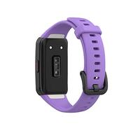 BoLuo Correa para Honor Band 6,Correas de Reloj,Bandas Correa Repuesto,Flexible Silicona Reloj Recambio Ajustable Brazalete Watch Correa Repuesto Strap para Honor Band 6/Huawei Band 6 (púrpura)