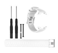 BoLuo Correa para Suunto D4 /D4i Novo,Bandas Correa Repuesto,Correas de Reloj,Silicona Reloj Recambio Brazalete Correa Repuesto Strap Wristband para Suunto D4 /D4i/ D4i Novo Dive Watch (blanco)