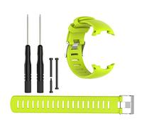 BoLuo Correa para Suunto D4 /D4i Novo,Bandas Correa Repuesto,Correas de Reloj,Silicona Reloj Recambio Brazalete Correa Repuesto Strap Wristband para Suunto D4 /D4i/ D4i Novo Dive Watch (limón)