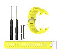 BoLuo Correa para Suunto D4 /D4i Novo,Bandas Correa Repuesto,Correas de Reloj,Silicona Reloj Recambio Brazalete Correa Repuesto Strap Wristband para Suunto D4 /D4i/ D4i Novo Dive Watch (amarillo)