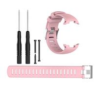 BoLuo Correa para Suunto D4 /D4i Novo,Bandas Correa Repuesto,Correas de Reloj,Silicona Reloj Recambio Brazalete Correa Repuesto Strap Wristband para Suunto D4 /D4i/ D4i Novo Dive Watch (Rosa)