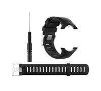 BoLuo Correa para Suunto D6 /D6i Novo,Bandas Correa Repuesto,Correas de Reloj,Silicona Reloj Recambio Brazalete Correa Repuesto Strap Wristband para Suunto D6 /D6i Novo/ D6i ZULU Dive Watch (negro)