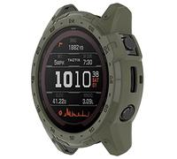 BoLuo Funda Silicona para Garmin Enduro 2 /Garmin Tactix 7 Case, Funda Caso Smartwatch, Flexible Protectora Cover, Funda Reloj Clear TPU Case Protectora para Armin Enduro 2 /Garmin Tactix 7 (Verde)