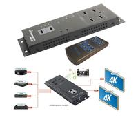 C07 4 x 2 matriz hdmi conmutador Splitter Distribución de switch HDCP HDTV 1080p 4 x IN 2 x OUT