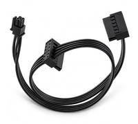 Bolwins Q59S Adaptador de Cable de Alimentación Mini 4-Pin a 2x SATA de 45cm para SSD en PC - Compatible con Placas Base ATX Lenovo M410/M610, Ideal para Actualización de SSD