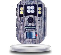 BolyGuard - Cámara de caza (56 MP, 4 K, HD, visión nocturna, con tarjeta SD de 256 g, con detector de movimiento, cámara de caza exterior, impermeable, piege fotográfica, sin brillo, piege