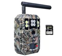 Bolyguard - Cámara de sendero, 56 MP 4 K, con GPS antirrobo, doble flash (IR sin brillo + LED blanco), disparo 0.1s, visión nocturna HD, transmisión 4G, impermeable IP68, tarjeta 512 GB Max(con 32 GB)