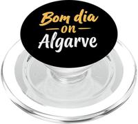 Bom Dia En Algarve Portugal Vacaciones Diciendo PopSockets PopGrip para MagSafe