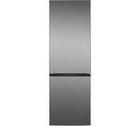 Bomann, Frigorífico y Congelador de Acero Inoxidable 315L KG7357-Inox, Frigorífico 219L, Congelador 96L, Control de Temperatura, Alarma Visual, 4 Estantes de Cristal, con Iluminación LED