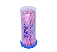 bomaoer 100 piezas Dental desechable producto dental Micro aplicador cepillo Flexible (color morado