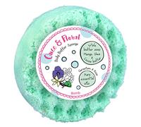 Bomb Cosmetics Body Buffer - Esponja para el cuerpo, diseño floral