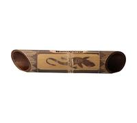 BOMB U IT'S YOUR MUSIC Bomboou - Grabado Gecko: Eco-Sound Bamboo, Altavoz Acústico, Amplificación Natural, Compatible con Android iPhone y Tablet, Sonido Puro y Ecológico, No Necesita Electricidad