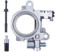 Bomba Aceite Compacta 15x15x10mm para MS290 029 310 390(D) | Incluye impulsor, rodamientos, filtros, mangueras, compatible modelos específicos, para construcción robusta