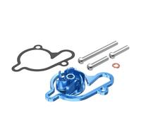 bomba agua con motocicleta Ajuste para Yamaha YZ85 2002-2018, bomba de agua de gran tamaño, enfriador, impulsor, espaciador, Kit Protector de cubierta de bomba de agua Bomba de agua(A-blue)
