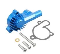 bomba agua con motocicleta Ajuste para Yamaha YZ85 2002-2018, bomba de agua de gran tamaño, enfriador, impulsor, espaciador, Kit Protector de cubierta de bomba de agua Bomba de agua(B-Blue)