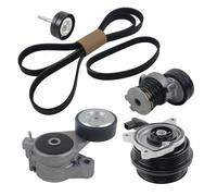 Bomba agua eléctrica Kit De Tensor De Correa De Bomba De Agua 03C121004D 03C121004E 03C121004J Para VW Para Touran 1T3 1.4TSI