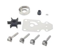 Bomba Aqua Refrigerante Kit Reparación Bomba Agua Para Marina 63V-W0078-03 Para 2 4 Str 9,9 15 HP F9.9 T9.9 F15 Para Motor Barco Fueraborda 18-3412 18-3433 BombaAgua