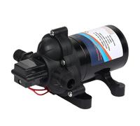Bomba autocebante 12 V 3,3 GPM Bomba de membrana DC Booster Motor de núcleo | Autocebante con motor de núcleo de cobre y protección contra sobrecalentamiento integrada