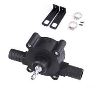 Bomba autocebante compacta para uso en taladro manual, bomba de ABS y metal CC para aceite y agua, solución portátil de 12,6 cm para el hogar