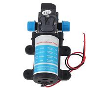 Bomba autocebante de agua con microdiafragma de 12 V, 45 W, alta eficiencia, bajo nivel de ruido, flujo de 4 L min, color negro para sistemas de refrigeración por transferencia de