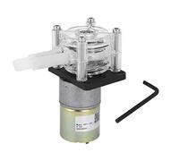 Bomba autocebante SustVita con motor de 24 V CC, flujo máximo de 400 ml/min, bomba peristáltica de transferencia de líquido con cabezal de PC para instrumentos analíticos y (12V)