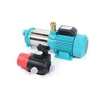 Bomba centrífuga de 1300 W, bomba de agua doméstica, para jardín, con interruptor de presión, bomba de agua potable, 6000 l/h, autoaspirante, 9,8 bar (1300 W con conmutación automática)