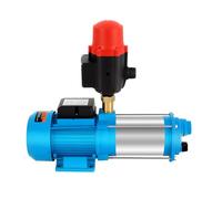 Bomba centrífuga de 1300 W, bomba de agua doméstica presostato, 9,8 bar, 4000 l/h, bomba de jardín, la bomba de agua se puede utilizar en muchos lugares, ahorro de energía (41 x 45 x 15 cm)