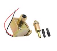 Bomba combustible eléctrica Bomba de combustible eléctrica cuadrada de 12 V para diésel, gasolina, faceta roja, 40104, 40106, 40107, P502, para coche y furgoneta con carburador diesel pumpe