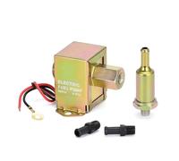 Bomba Combustible Externa Bomba Combustible Electrónica 12V Presión 2,5-7PSI 90LPH Gasolina Diésel Compatible Con FEP12SV E8012S Para Carburador Automático Y Motocicleta(HEP05G)