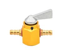 Bomba Combustible Moto Universal CNC Tanque Gas Interruptor Combustible Grifo De Gasolina Interruptor Gasolina Válvula De Cierre Grifo De Bomba Llave De Purga Para ATV(Gold Switch)