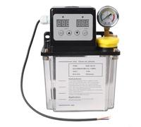 Bomba de aceite automática 2L Metal CNC Oiler Automático Bomba de aceite | Manómetro de presión, control preciso, capacidad de 1 L, ciclo automático, CNC adecuado