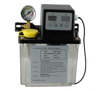 Bomba de aceite automática 2L Metal CNC Oiler Automático Bomba de aceite | Manómetro de presión, control preciso, capacidad de 1 L, ciclo automático, CNC adecuado