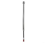 Bomba de aceite de horquilla de bicicleta de montaña para tubos rectos y cónicos, herramienta de ajuste de amortiguación con control manual o de línea, plata (hombro + amortiguación)