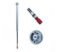 Bomba de aceite de horquilla funcional para bicicletas, ideal para reparación y mantenimiento con control manual o integración de línea de cable (control de hombro)