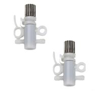 Bomba de aceite de motosierra eléctrica para SF140, 2 unidades, montaje de metal, plástico, lubricación mejorada, herramientas de corte de madera, 4,3 x 1,1 cm