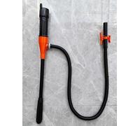 Bomba de aceite eléctrica de 2.4 GPM alimentada por batería portátil para transferencia de gasolina diésel en el hogar, taller, jardín y lugares fuera de la red (interfaz pequeña naranja)