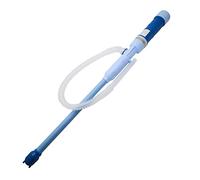 Bomba de Aceite eléctrica, TOTMOX Sifón eléctrico Aceite Agua Gasolina Bomba de Transferencia de líquido Manguera, Bomba de Agua portátil con Tubo de Descarga de 24 "L Tubo de succión de 15"