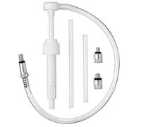 Bomba de aceite para engranajes de la unidad inferior para botellas estándar de un cuarto Incluye rótula metálica de 3/8 pulgadas, adaptadores de 8mm,10mm Herramienta manual (No para Volvo Penta)