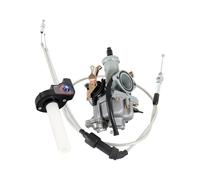 Bomba De Aceleración Para Carburador Para ABM Para IRBIS TTR250 PZ30 De 30 Mm Para Competición Con Cable De Acelerador Doble De 131 Cm Carburadores(Lavender)