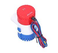 Bomba de Achique Automática CC Sumergible 12 V/24 V con Interruptor Semiautomático Kit de Bomba de Achique para Embarcaciones Pequeñas para Drenaje Motor Resistente para