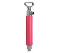 Bomba de achique manual para kayak, equipo de rescate flotante, diseño con forma de evacuación rápida de agua para kayak, canoa, barco, nailon, plástico EVA, rojo, 46cm