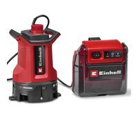 Bomba de achique multicelular para aguas sucias einhell ge-dp 36/35 ll li-solo de 900w de potencia y caudal máximo de 14000 l/h