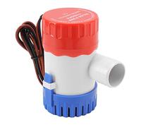 Bomba de Achique Sumergible 1100GPH 12V, Motor Refrigerado por Agua, No Automática, para Estanques, Piscinas, RV