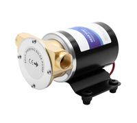 Bomba de agua 12 V 30 L/min, bomba de cuña, turbina de cobre, 120 W | 30 l/min, 120 W, altura 3 m, aspiración 1 m, motor de cobre, IP68, bomba de cuña, barco, jardín y transferencia de agua.