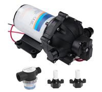 Bomba de agua 12 V CC, 3,1 bar (45 psi), autocebante, bomba de presión con interruptor de presión, 11,6 L/min 3,06 GPM, bomba de agua a presión, para caravanas, yates, campistas, jardines